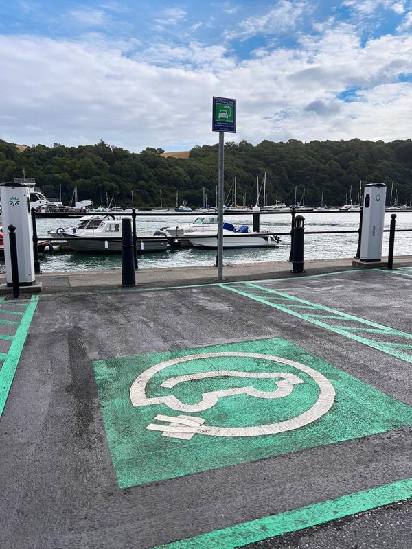 EV Charging Stations at Dart Marina Hotel